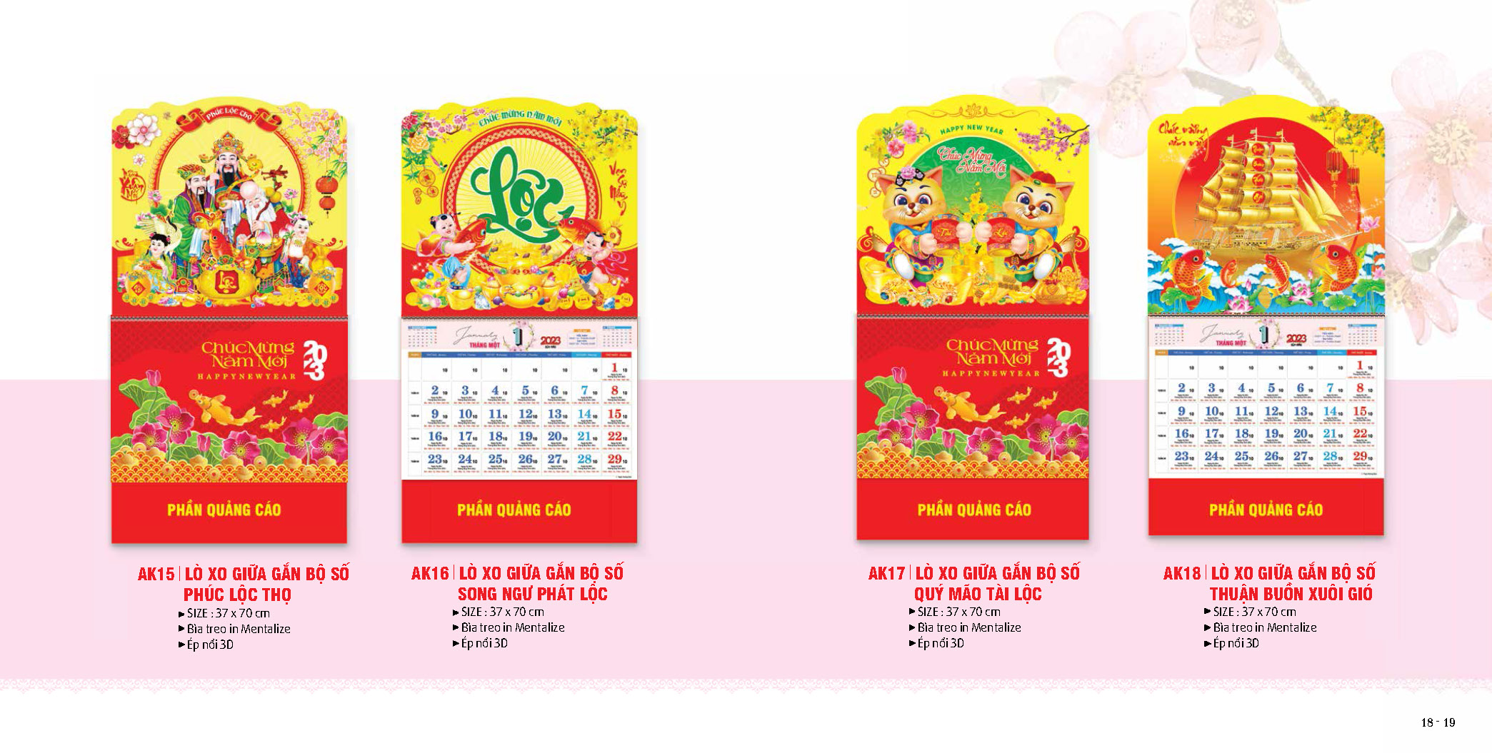 In lịch Mau lich tet134