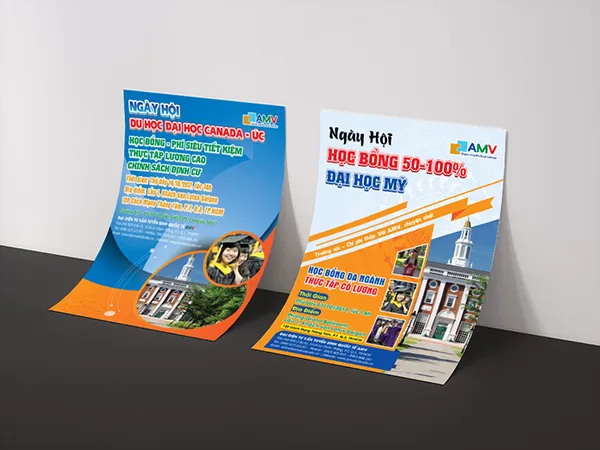 Tờ rơi giáo dục – trung tâm tiếng Anh