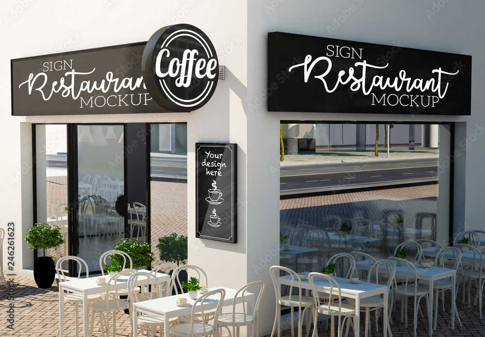 Biển Vẫy Cho Quán Cafe