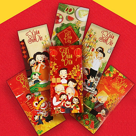 Các Bước Thiết Kế Bao Lì Xì
