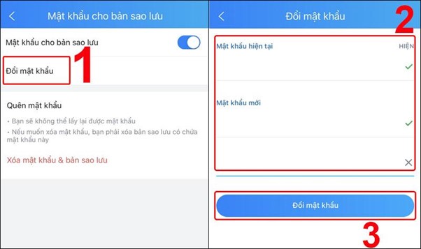 Cách Khôi Phục Dữ Liệu Zalo: Hướng Dẫn Chi Tiết và Hiệu Quả Nhất 2024 Hướng dẫn cách đổi mật khẩu cho bản sao lưu trên Zalo nhanh chóng