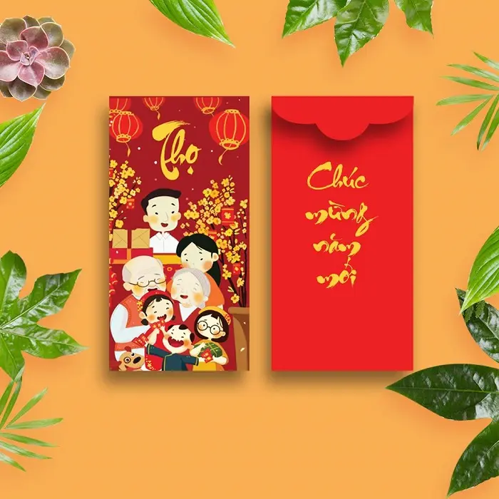 Mau bao li xi handmade Doc dao sang tao the hien ca tinh rieng 7