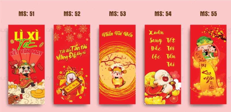 Top 10 Xưởng In Bao Lì Xì TPHCM Uy Tín, Chất Lượng