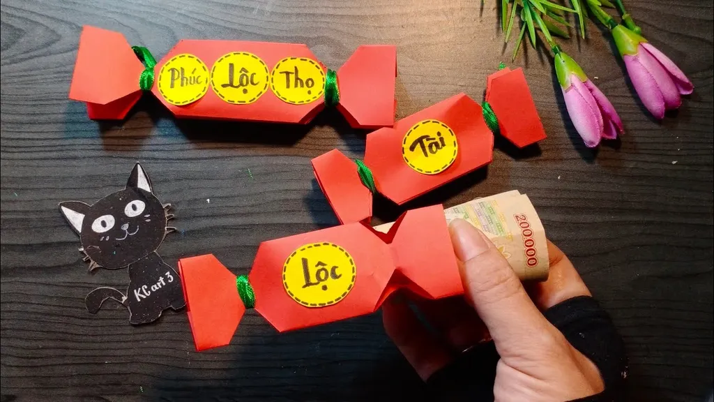 Trang Trí Bao Lì Xì Bằng Kỹ Thuật Quilling - Nghệ Thuật Cuộn Giấy Tinh Xảo