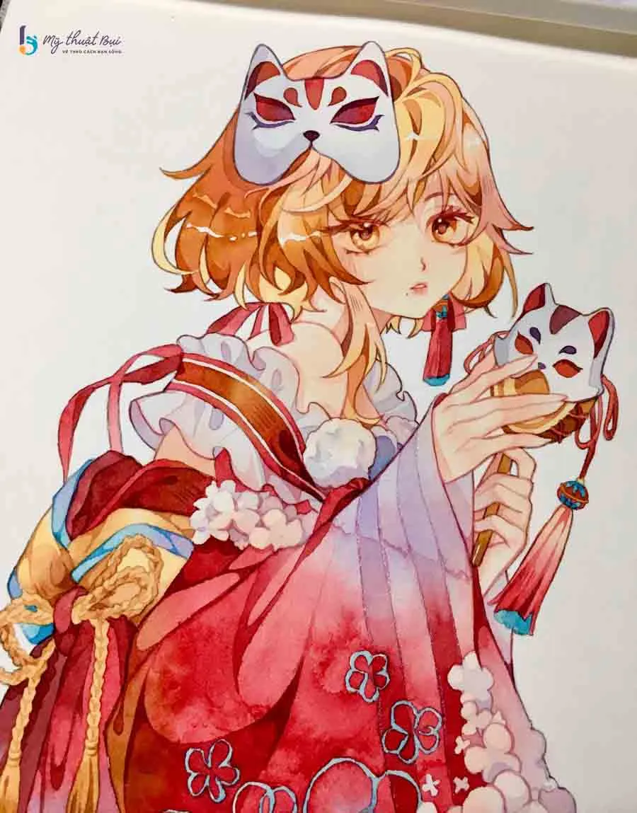 Cách vẽ anime nữ