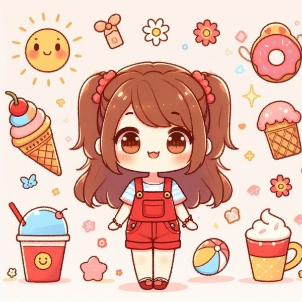 Top 300 ảnh chibi nữ cute dễ thương mới nhất năm 2025