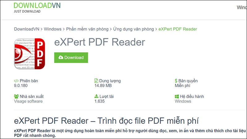 Phần mềm PDF Reader Pro Free Phần mềm PDF Reader Pro Free