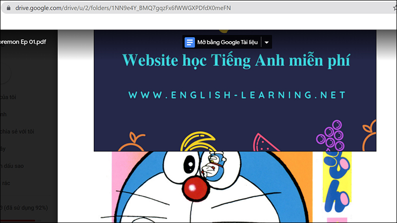 Xem file PDF bằng Google Drive Xem file PDF bằng Google Drive