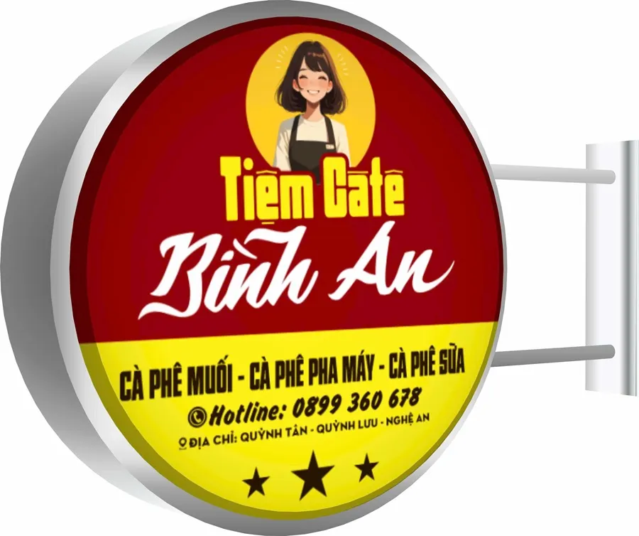 Bảng Giá Chi Tiết Dịch Vụ Làm Biển Vẫy Quán Cafe