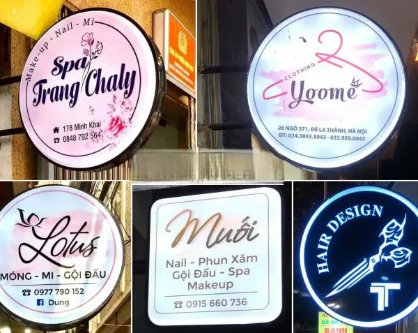 Bảng giá làm biển vẫy mica tại Quảng Cáo 24H