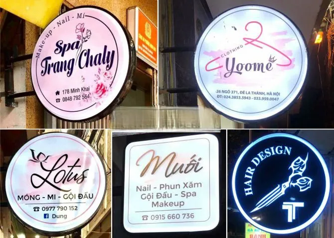 Bảng giá làm biển vẫy mica tại Quảng Cáo 24H