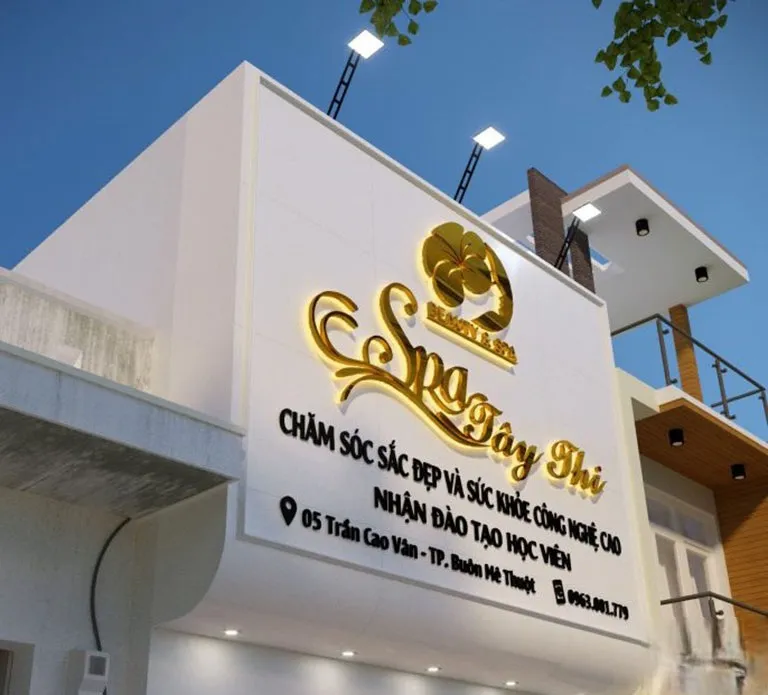 Bảng hiệu spa Bảng hiệu spa đẹp không chỉ cần thẩm mỹ mà còn phải đảm bảo độ bền và khả năng chống chịu với thời tiết