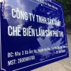 Biển công ty mica