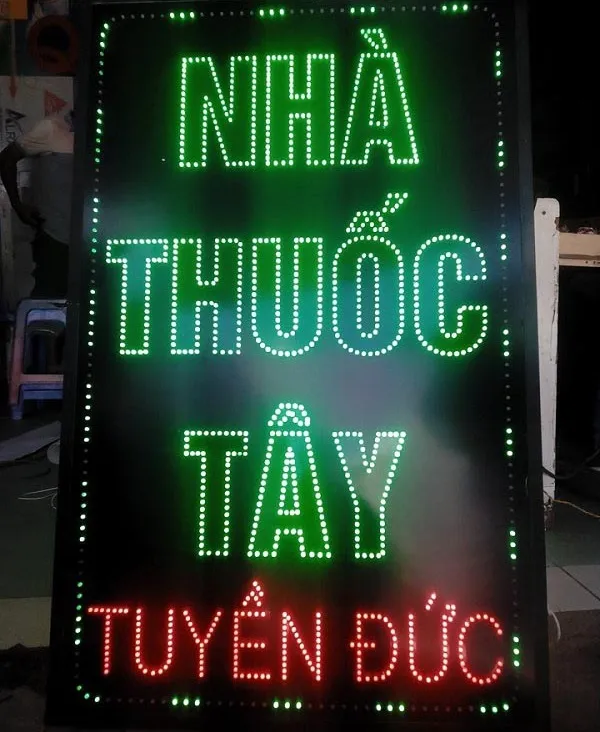 Biển led nhà thuốc
