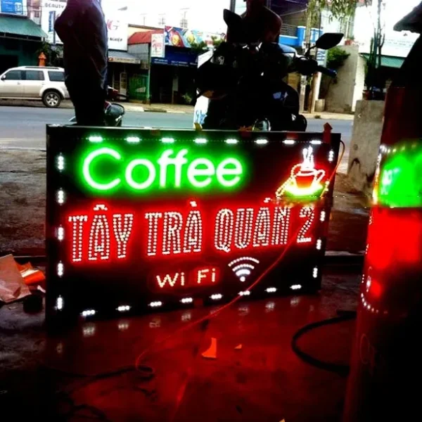 Các Loại Biển Vẫy Quán Cafe Phổ Biến Tại Quảng Cáo 24H