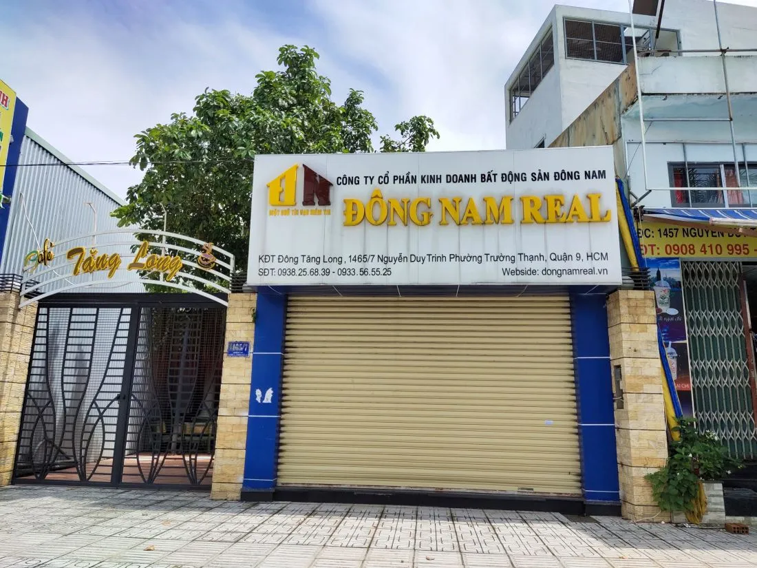 Dịch vụ làm bảng hiệu công ty bất động sản giá rẻ tại TPHCM