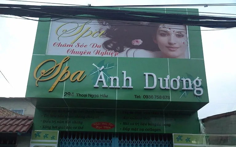 Bảng hiệu spa Mau bien hieu spa dep 8