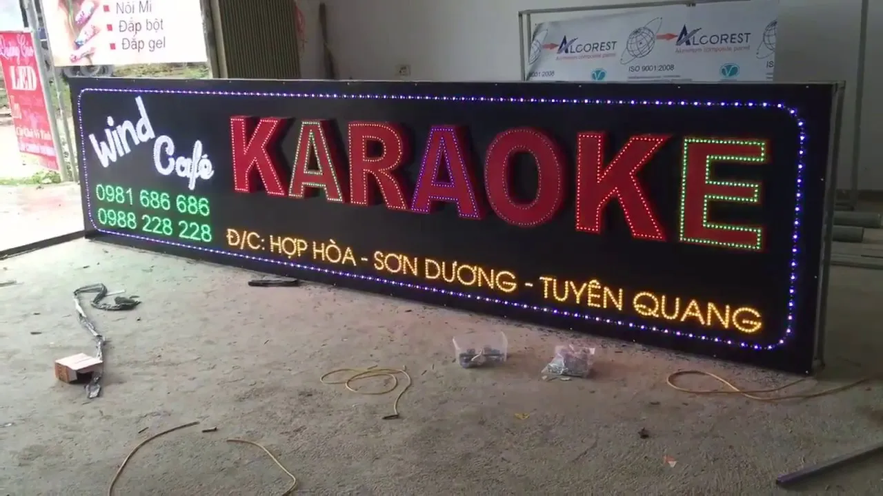Những lợi ích khi sử dụng dịch vụ làm biển led karaoke tại Quảng Cáo 24H