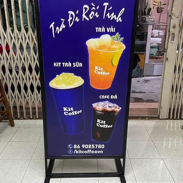 Những lưu ý khi thiết kế biển vẫy đứng hiệu quả