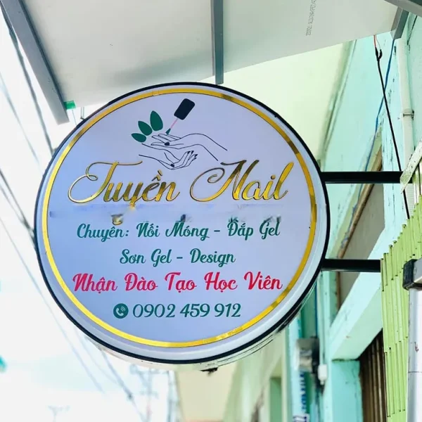 Quy trình đặt hàng và liên hệ dịch vụ làm biển vẫy alu