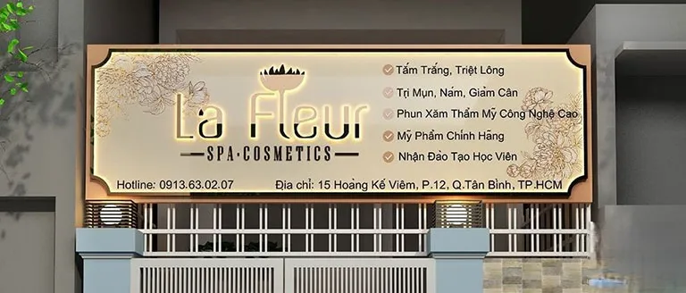 Bảng hiệu spa Quy trình dịch vụ làm bảng hiệu spa tại Innhanh.pro.vn