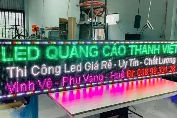 Quy trình làm biển led chữ chạy chuyên nghiệp tại Quảng Cáo 24H