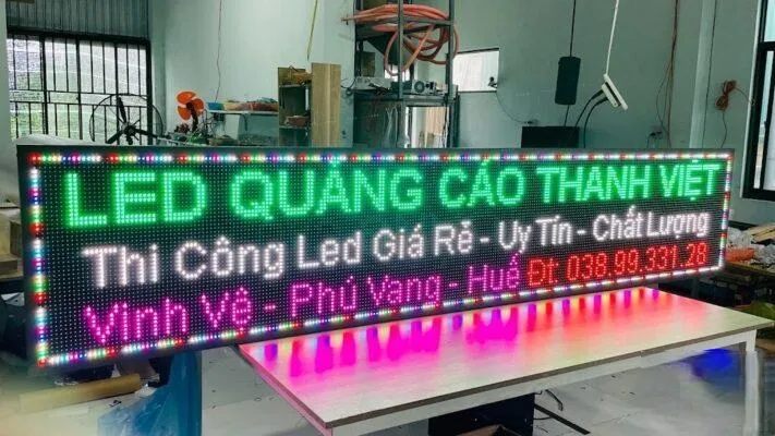 Quy trình làm biển led chữ chạy chuyên nghiệp tại Quảng Cáo 24H