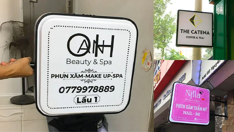 Quy trình làm biển vẫy vuông tại Quảng Cáo 24H