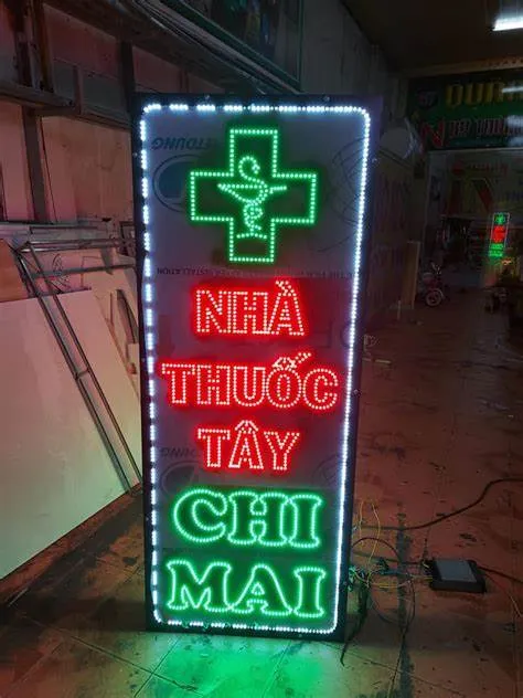 Thiết kế biển led nhà thuốc chuyên nghiệp