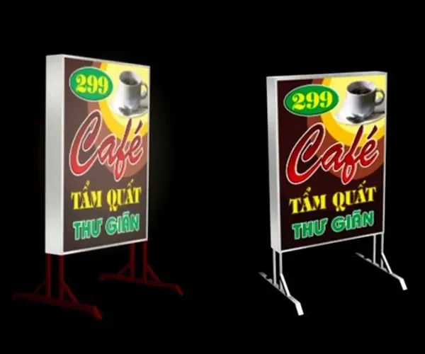 Ưu điểm của biển vẫy có chân so với các hình thức quảng cáo khác