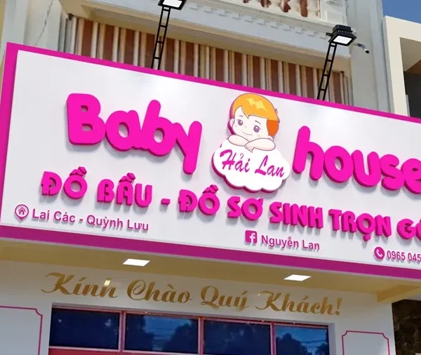 Bảng giá làm biển quảng cáo shop thời trang tại Quảng Cáo 24h được xây dựng cạnh tranh