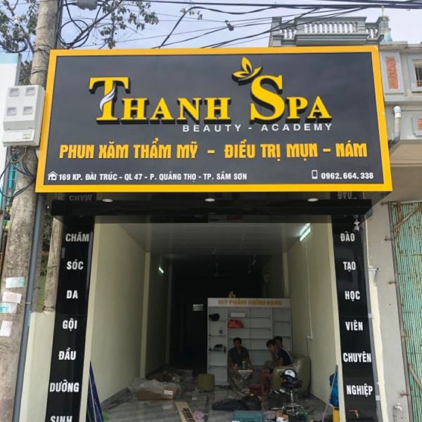 Bảng hiệu spa