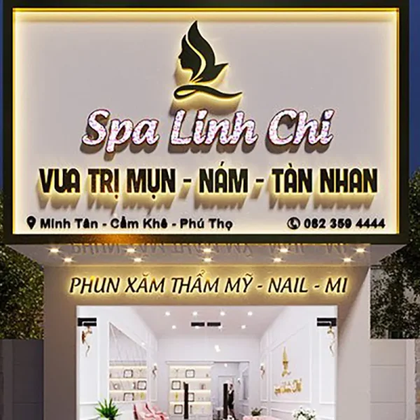 Bảng hiệu spa massage