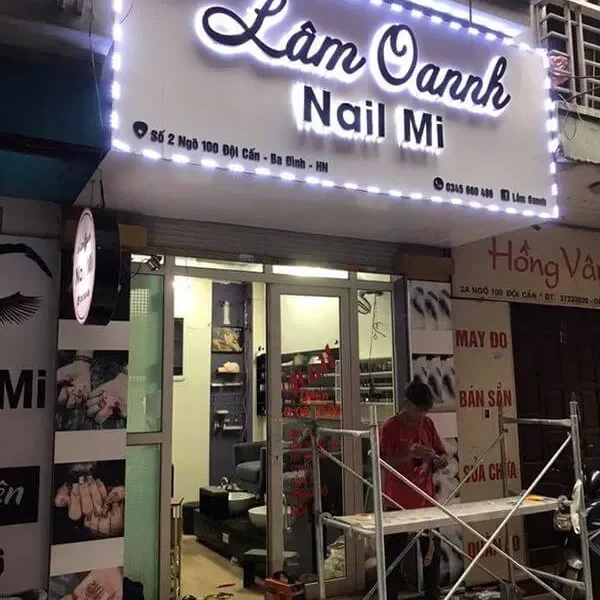 Biển quảng cáo nail