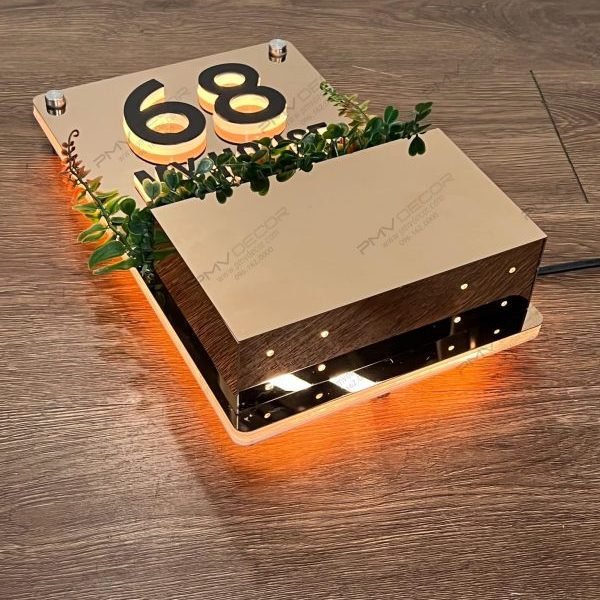 Dịch vụ làm biển số nhà đẹp TPHCM chất lượng, uy tín và giá cả hợp lý, Quảng Cáo 24h chính là lựa chọn hàng đầu