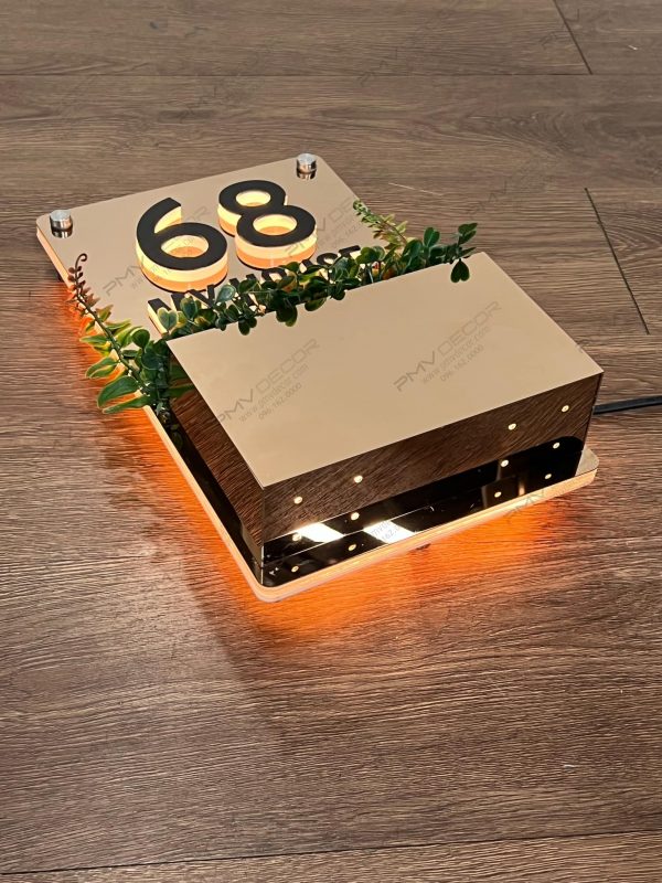 Dịch vụ làm biển số nhà đẹp TPHCM chất lượng, uy tín và giá cả hợp lý, Quảng Cáo 24h chính là lựa chọn hàng đầu