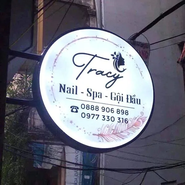 Các loại bảng hiệu tiệm nail phổ biến trên thị trường