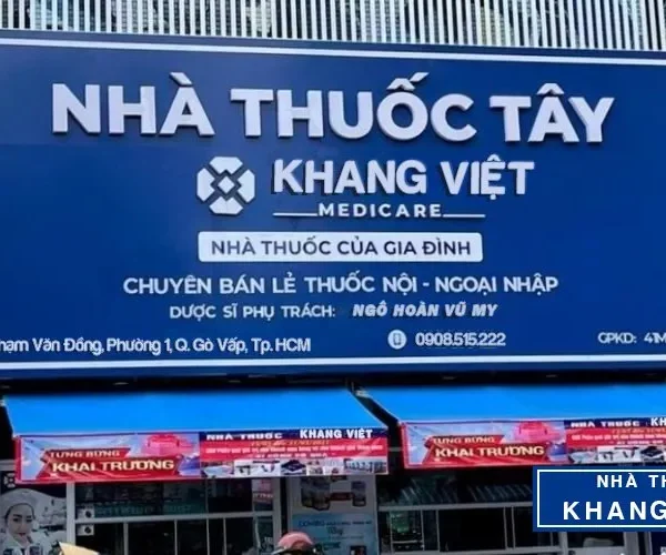 Các mẫu bảng hiệu nhà thuốc đẹp và phổ biến hiện nay