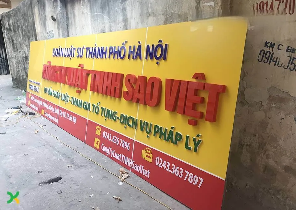 Chữ nổi alu đang là xu hướng được ưa chuộng trong lĩnh vực quảng cáo