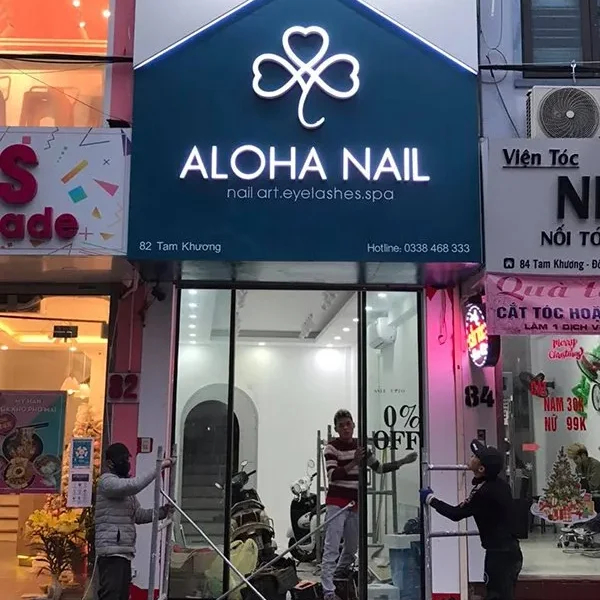 Dịch vụ làm biển quảng cáo nail giá rẻ tại tphcm quangcao24h.net