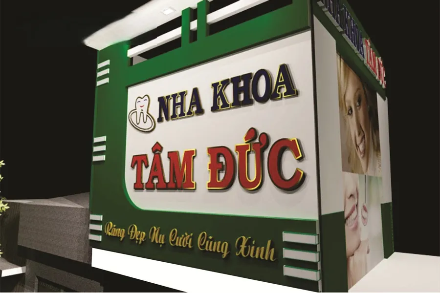 Dịch vụ làm biển quảng cáo nha khoa theo yêu cầu chất lượng cao