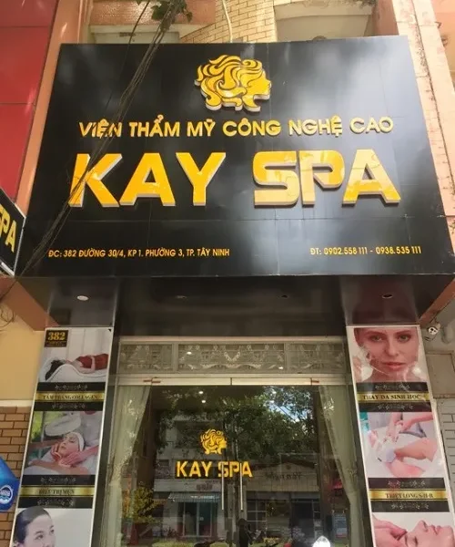 Dịch vụ làm biển quảng cáo spa tại Quảng Cáo 24h