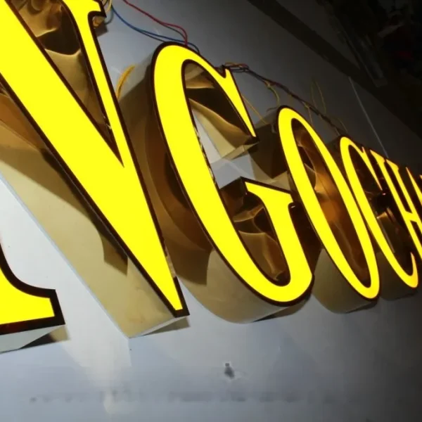 Dịch vụ làm chữ inox theo yêu cầu tại Quảng Cáo 24h