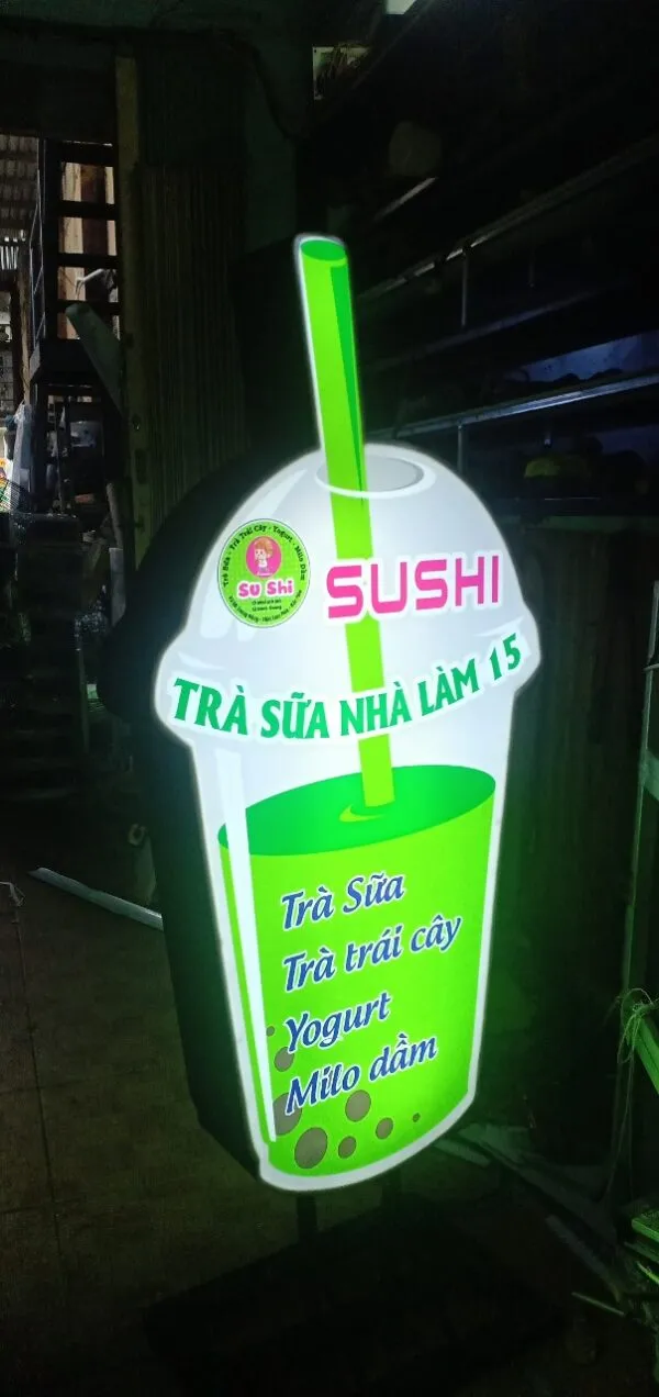 Lựa chọn đơn vị cung cấp dịch vụ làm bảng hiệu trà sữa uy tín, chất lượng là vô cùng quan trọng