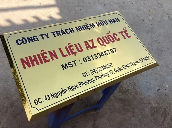 Mẫu Bảng Hiệu Công Ty Đẹp