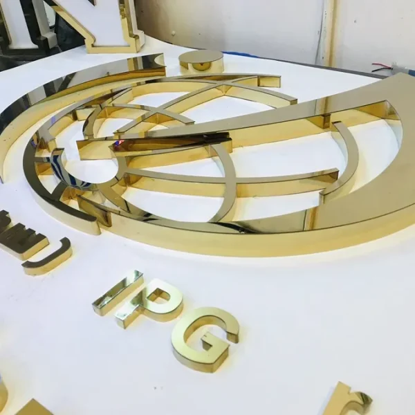 Mẫu chữ nổi đẹp tại Quảng Cáo 24h