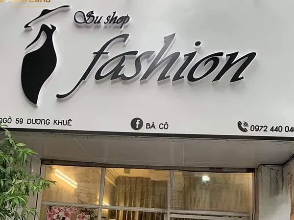 Một số mẫu bảng hiệu shop quần áo đẹp của Quảng Cáo 24h