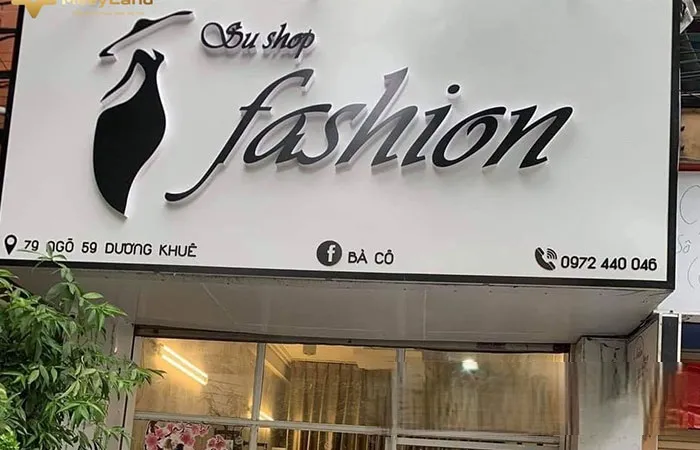 Một số mẫu bảng hiệu shop quần áo đẹp của Quảng Cáo 24h