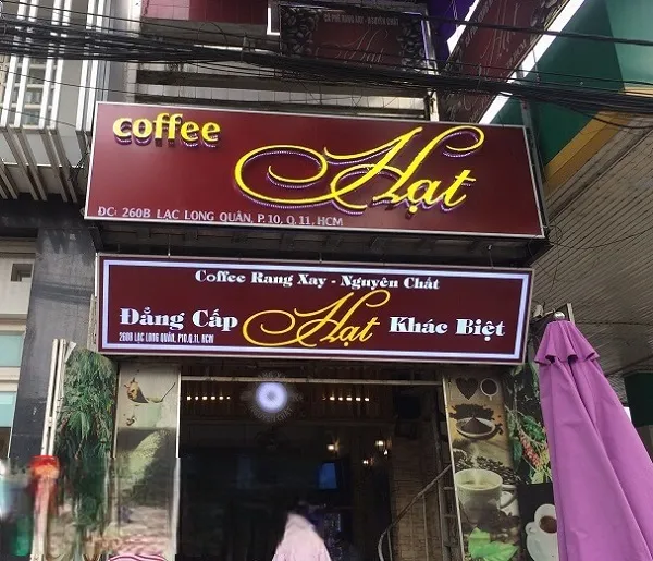 Quảng Cáo 24h cung cấp dịch vụ bảng hiệu cafe lấy liền với thời gian thi công nhanh chóng