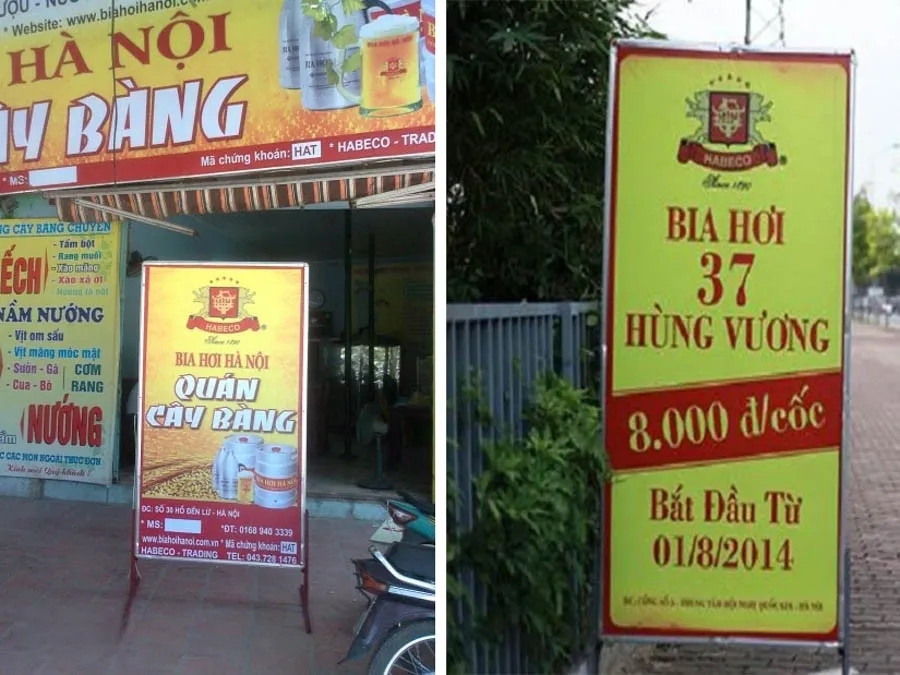 Quảng Cáo 24h tự hào giới thiệu bộ sưu tập mẫu bảng hiệu quán nhậu đẹp đã thực hiện cho khách hàng